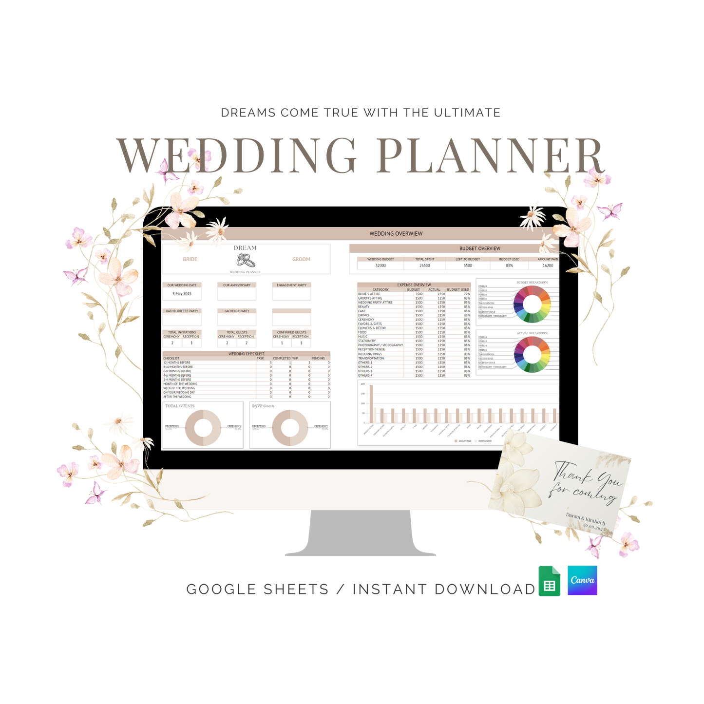 BROWN WEDDING PLANNER